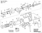 Bosch 0 602 130 007 GR.57 High Frequency Drill Spare Parts